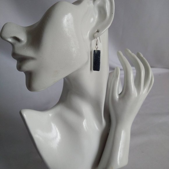 Boucles d’oreilles en argile polymère faites à la main. Handmade polymer clay#37 - Picture 3 of 5